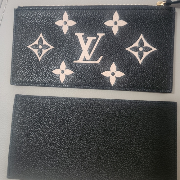 Louis Vuitton Empreinte Black White Gold Hardware Inserts Leather NEW - Picture 12 of 16